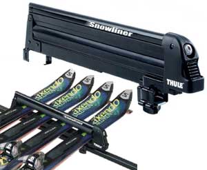 Thule SNOWLINER - uchwyt na 4 pary nart