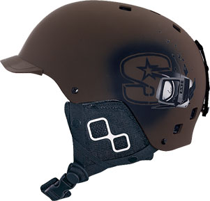 kaski narciarskie Salomon BRIGADE brown