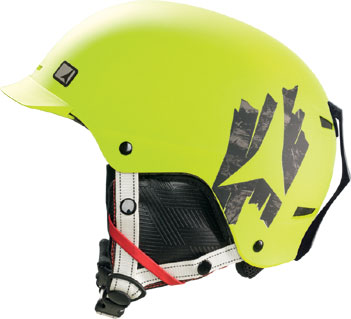 kaski narciarskie Atomic TROOP BRIM LIME GREEN