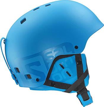 kaski narciarskie Salomon BRIGADE BLUE MATT