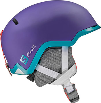 kaski narciarskie Salomon SHIVA PURPLE