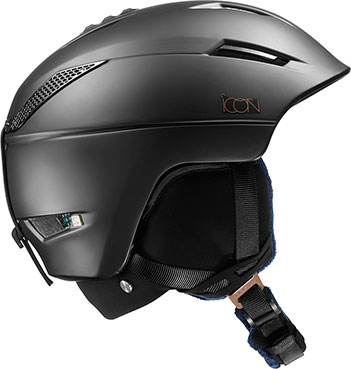 kaski narciarskie Salomon ICON² C. AIR BLACK