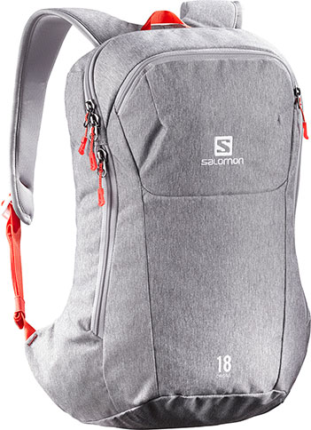 torby, plecaki, pokrowce na narty Salomon ORIGINS 18 GREY CHINE / INFRARED