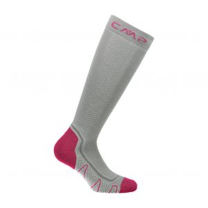 CMP Skarpety trekkingowe CMP POLY HIGH (ghiaccio-corallo)