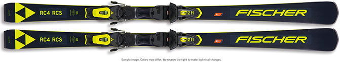 narty Fischer RC4 RCS black + PROTECTOR 11
