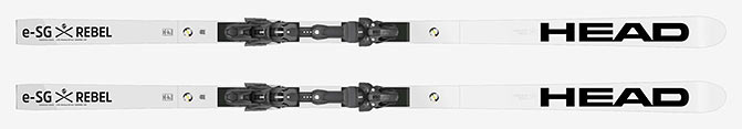 Head WCR E-SG Rebel - DH Race Plate + Freeflex ST 20 X RS