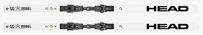 Head WCR E-SG Rebel W - DH Race Plate + Freeflex ST 20 X RS