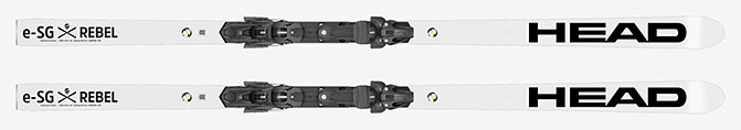 Head WCR E-SG Rebel - Race Plate WCR 14 + Freeflex ST 20 X RS