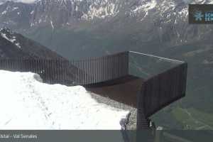 Kamera Val Senales / Schnalstal Maso Corto / Alpin Arena Senales Bergstation Gletscherbahn (LIVE Stream)