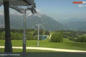 Kamera Hinterstoder - Höss  Bergstation Hirschkogelbahn (LIVE Stream)