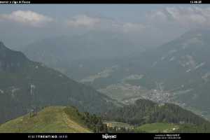 Kamera Val di Fassa Pozza di Fassa-Aloch-Buffaure Gruppo del Latemar - panorama