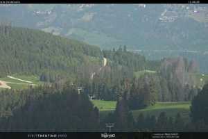 Kamera Val di Fiemme Alpe Cermis Seggiovia Costabella