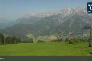 Kamera Maria Alm Hochkoenig Bergstation Hochmais (LIVE Stream)