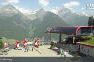 Kamera Skiworld Ahrntal Speikboden Klausberg Bergstation Kabinenbahn Klausberg (LIVE Stream)