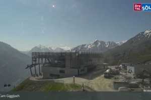 Kamera Soelden lodowce Giggijoch (LIVE Stream)