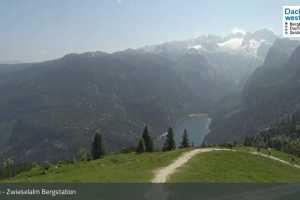 Kamera Gosau  Dachstein West: Zwieselalm Bergstation (LIVE Stream)