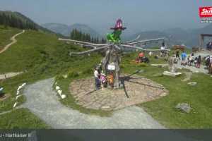 Kamera SkiWelt Wilder Kaiser - Brixental Ellmau Maria Heimsuchungskapelle