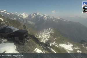 Kamera Fiesch - Eggishorn  Bergstation Eggishorn (LIVE Stream)