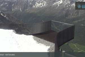 Kamera Val Senales / Schnalstal Maso Corto / Alpin Arena Senales Bergstation Gletscherbahn (LIVE Stream)