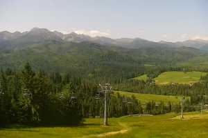 Widok z górnej stacji