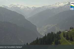 Kamera Grossarltal  Bergstation 6er Sesselbahn Harbach (LIVE Stream)