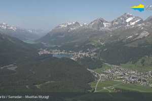 Kamera St. Moritz/Engadyna  Muottas Muragl (LIVE Stream)