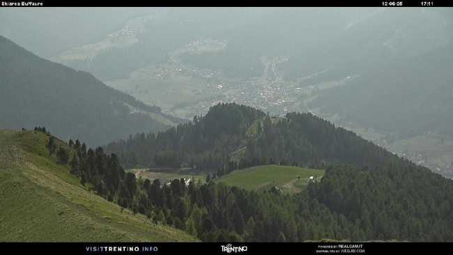 Vista da Buffaure (Sasso Lungo - Sasso Piatto)