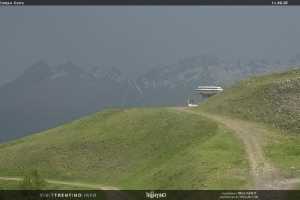 Kamera Val di Fassa Moena - Alpe Lusia Arrivo Seggiovia Campo Cune
