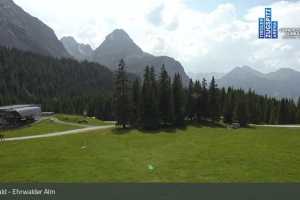 Kamera Tiroler Zugspitzbahn  Ehrwalder Alm (LIVE Stream)