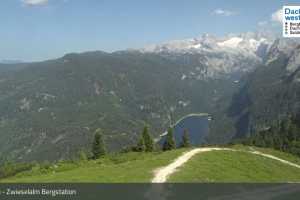 Dachstein West: Zwieselalm Bergstation (LIVE Stream)