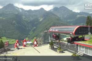 Bergstation Kabinenbahn Klausberg (LIVE Stream)