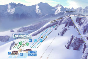 Ośrodek narciarski Białka Tatrzańska Kaniówka, Tatry i Podhale Ośrodek narciarski Białka Tatrzańska Kaniówka, Tatry i Podhale