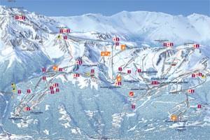 La Plagne lodowiec Bellecote