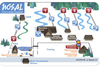 Ośrodek narciarski Zakopane Centrum Narciarskie Nosal, Tatry i Podhale Ośrodek narciarski Zakopane Centrum Narciarskie Nosal, Tatry i Podhale