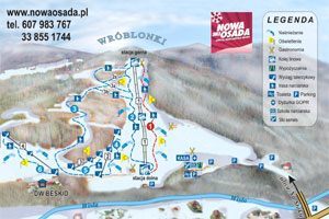 Ośrodek narciarski Wisła Nowa Osada, Beskid Śląski Ośrodek narciarski Wisła Nowa Osada, Beskid Śląski