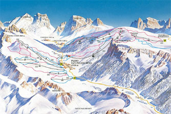 Val di Fassa San Pellegrino-Falcade