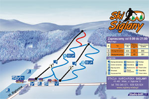 Ośrodek narciarski Wisła Siglany, Beskid Śląski Ośrodek narciarski Wisła Siglany, Beskid Śląski