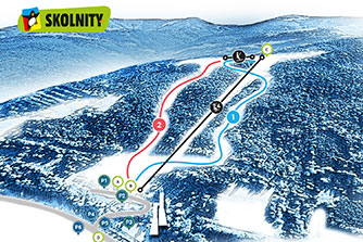 Ośrodek narciarski Wisła Skolnity, Beskid Śląski Ośrodek narciarski Wisła Skolnity, Beskid Śląski