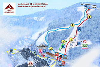 Ośrodek narciarski Wisła Stacja Narciarska STOK, Beskid Śląski Ośrodek narciarski Wisła Stacja Narciarska STOK, Beskid Śląski