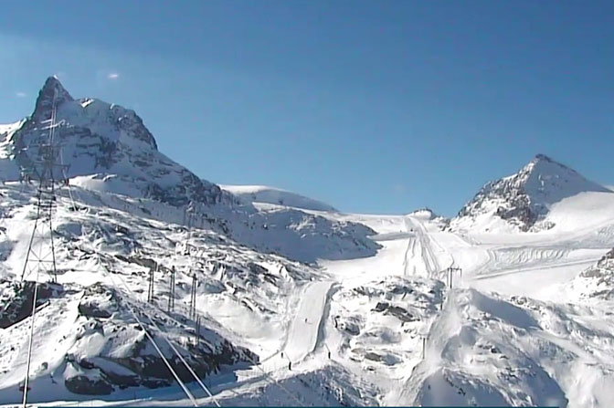 Lodowiec Zermatt Lodowiec Zermatt