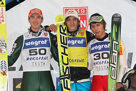 Michael Uhrmann, Gregor Schlierenzauer, Łukasz Rutkowski fot. skionline.pl Michael Uhrmann, Gregor Schlierenzauer, Łukasz Rutkowski fot. skionline.pl