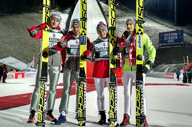 Historyczne zwycięstwo polskich skoczków w Klingenthal! Historyczne zwycięstwo polskich skoczków w Klingenthal!