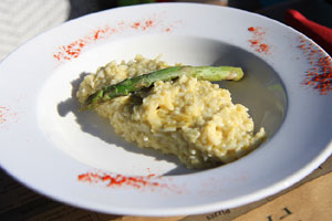 Risotto ze szparagami i parmezanem Risotto ze szparagami i parmezanem