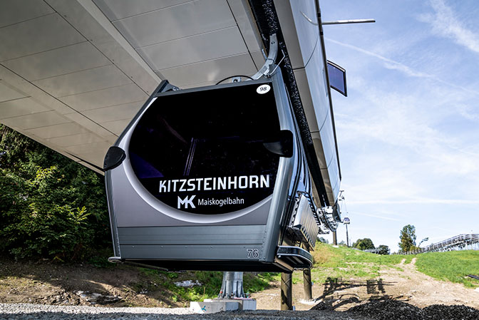 Gondol MK Maiskogelbahn firmy Leitner Gondol MK Maiskogelbahn firmy Leitner