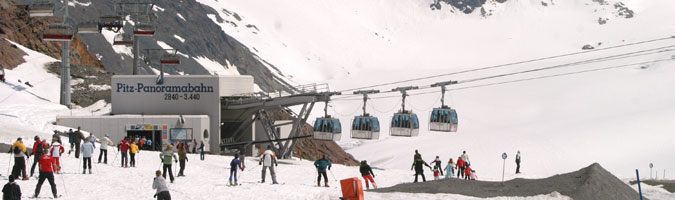 Lodowiec Pitztal: wiosną taniej