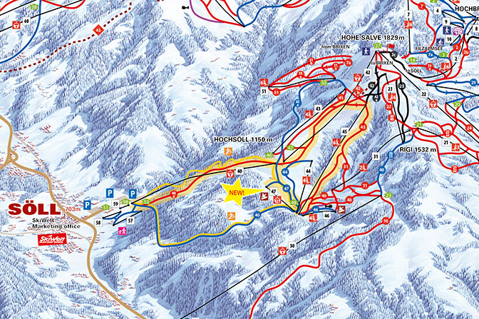 10-osobowa gondola Salvenmoos w Söll 10-osobowa gondola Salvenmoos w Söll