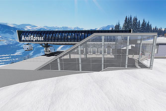 Budowa 10-osobowej gondoli w Zell am See