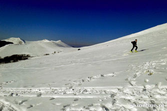 Połonina Wetlińska na skiturach