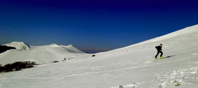 Połonina Wetlińska na skiturach fot. P.Klimek Połonina Wetlińska na skiturach fot. P.Klimek