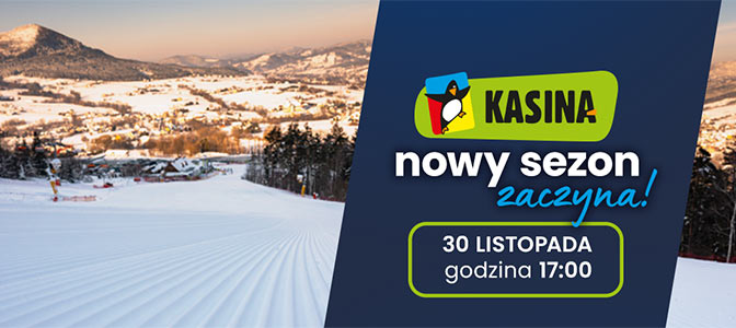 Kasina Ski & Bike Park rozpoczyna sezon zimowy 2023/2024 Kasina Ski & Bike Park rozpoczyna sezon zimowy 2023/2024